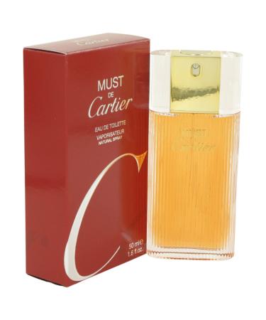 Must De Cartier By Cartier For Women. Eau De Toilette Spray 1.6 Ounces