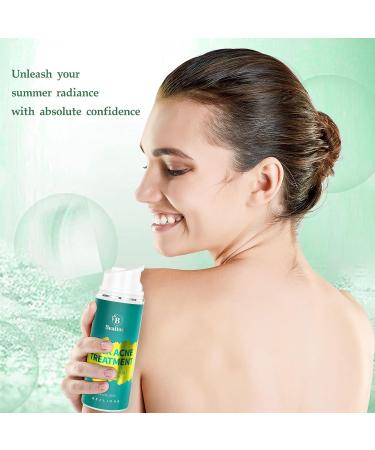 Bealions 2% Salicylic Acid Back Acne Treatment with Tea Tree Oil - Hormonal & Cystic Acne Solution for Body, Butt & Back - Ideal for Teens, Women & Men - Buy Online on GoSupps.com