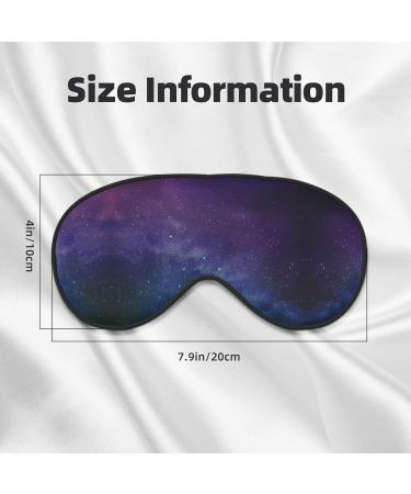 FoRes Universe Stars Galaxy Eye Mask - Light Blocking Adjustable Sleep Mask for Deep Rest - Unisex Adult - Buy Online on GoSupps.com