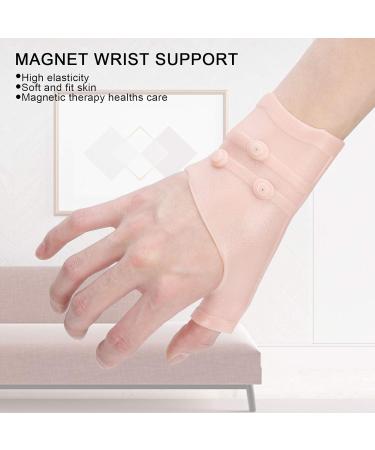 Thumb Wrist Support Brace - 2 Pcs Gel Magnetic Compression Sleeve for Pain Relief Waterproof Hand Gloves for Sprained Joints - Buy Online on GoSupps.com