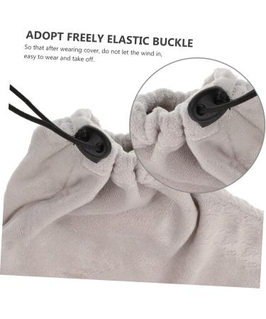 FRCOLOR 1 Pair Wax Therapy Warm Foot Cover Wax Work Cotton Mittens Fir Paraffin Wax Gloves Foot Skin Care Paraffin Wax Bath Liners Paraffin Wax Booties Feet Care Skull Stationary Spa Plush 28X20X0.9CM Grey - Buy Online on GoSupps.com