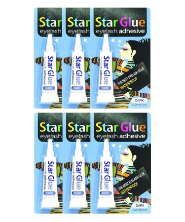 Star Glue Set - 2 Sets of 6 Dark Adhesive Pieces - Buy Online on GoSupps.com