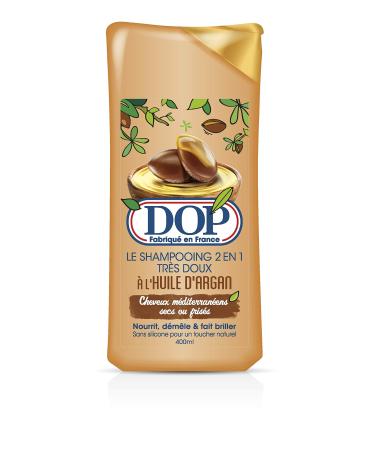 DOP Very Gentle 2 in 1 Shampoo with Argan Oil 400ml Bottle