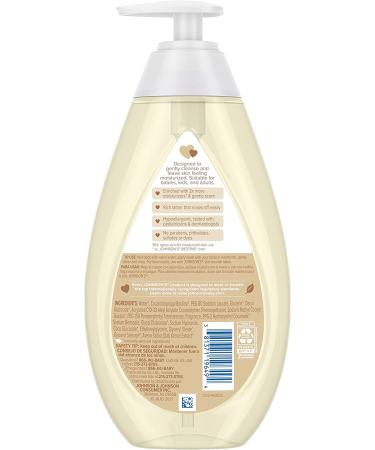 Johnson's Skin Nourishing Moisture Baby Body Wash - Vanilla & Oat Scents - Hypoallergenic, Tear Free, Paraben, Dye, Sulfate & Phthalate-Free - 20.3 fl. oz - Buy Online on GoSupps.com