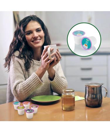 Eastsign Tea K Cups for Keurig 16-Count Herbal Tea Variety Pack 4 Flavors Keurig Tea Pods Rose Lotus Leaf Honey Ginger Wolfberry Jujube Hibiscus Tea Herbal Tea Pack-16 Count - Buy Online on GoSupps.com