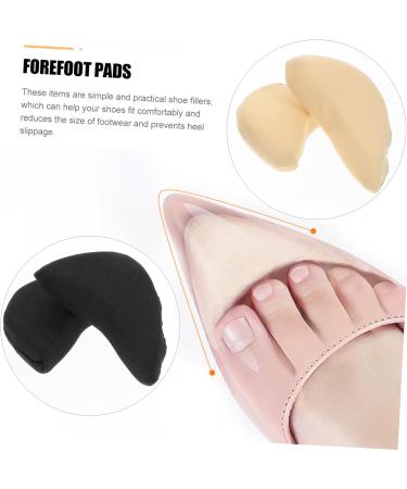 6 Pairs Half Insoles for High Heels & Block Heels | Comfortable Toe Inserts for Women & Men | Thickening Foot Pads for Open Toe Shoes | Perfect Fit 8.00x3.50x2.00CM - Buy Online on GoSupps.com