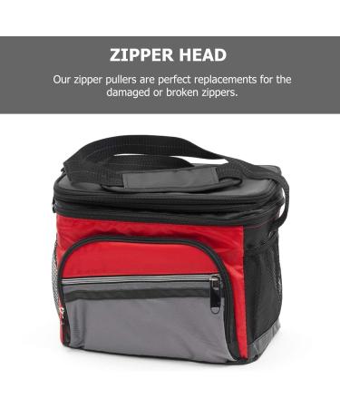 Artibetter 6PC Metal Zipper Handle Mender - Replacement Fixer for Luggage Jackets Backpacks & Coats - Black - Buy Online on GoSupps.com