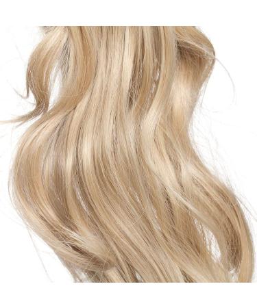 Silk-co 24inch Claw on Ponytail Hair Extensions Dark Blond&Bleach Blond Wavy Curly Hairpiece Pony Tail Wrap around Bonding 24inch (Pack of 1) Dark Blond&Bleach Blond - Buy Online on GoSupps.com