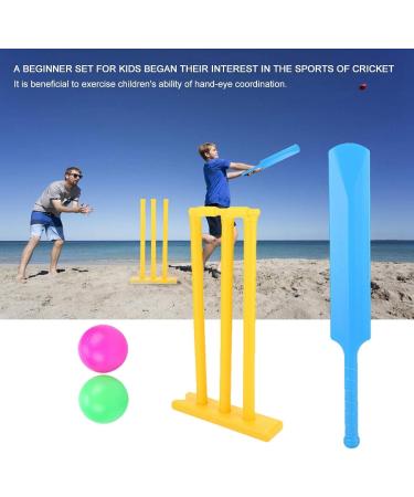 Aramox Kids Cricket Kit - Outdoor ABS Cricket Set for Boys and Girls | Includes Bat and Batting Board | Ideal for Garden, Beach, and Park Play - Buy Online on GoSupps.com