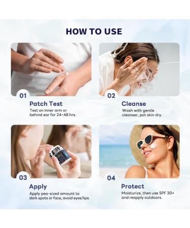 Dark Spot Corrector for Face & Body Niacinamide & Vitamin C Serum for Hyperpigmentation Age Spot Sun Spot Melasma & Freckles Radiance & Even Skin Tone Treatment (1.7 Fl Oz) - Buy Online on GoSupps.com