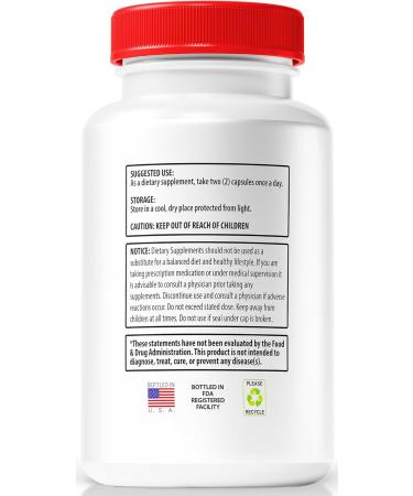 NutraVibe Glucocyn - Official Glucocyn Pills All-Natural Formula to Support Healthy Circulation and Overall Well-Being Premium Glucocyn Pastillas Review (60 Capsules) - Buy Online on GoSupps.com