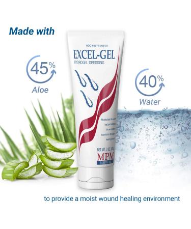 MPM Excel-Gel Hydrogel Dressing 1oz - Nontoxic & Sterile - Buy Online on GoSupps.com