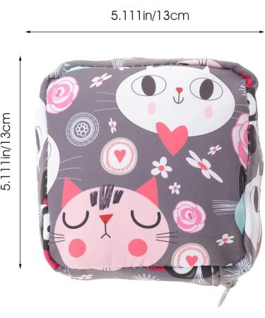 Shop Healeved 2S Aunts Towel Storage Bag for Women - Moon Pads Holder & Bandage Box - Travel & Breastfeeding Essential 13x13cm - Buy Online on GoSupps.com