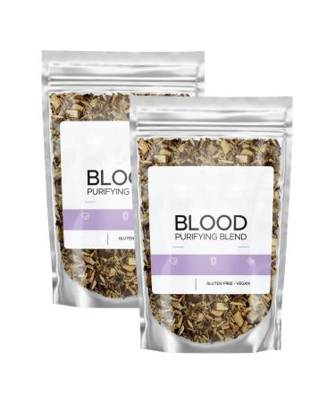LXCJZY Blood Purifying Blend Tea New Blood Purifying Blend Tea Organic Health Liver and Kidney Care Tea All Natural Ingredients For Men Women (2 Bags)