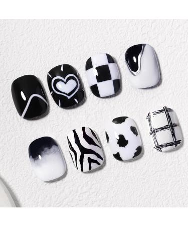 Born Pretty Hema-Free Black & White Gel Nail Polish Set - Halloween & Christmas DIY Nail Art - 15ml 2pcs - Soak Off for Salon Quality Manicure - Buy Online on GoSupps.com
