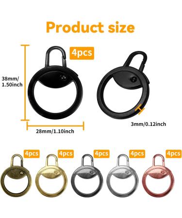 24-Piece Zipper Repair Set Replace Zippers for Suitcases Jackets Boots & Backpacks | Removable Metal Zipper Pulls - Buy Online on GoSupps.com