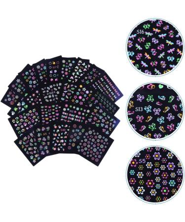 LALAFINA Manicure Set Makeup Set Makeup Set Luminous Nail Art luminous nail art floral nail decals glow in the dark nail art Stickers Self- Adhesive Nail Kits Nail Kits Nail Kit - Buy Online on GoSupps.com
