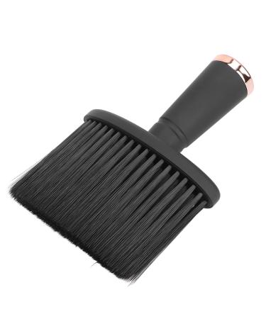 Nylon Hair Stylist Cleaning Brush Barber Duster Shredded Beard Hair Brush with Comfortable Handle ABS Handle for Home Salon Nylon Wool for Barber Shops