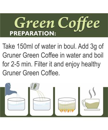 Green Coffee 100% natural - Mint Flavour - 30 Sachets - Buy Online on GoSupps.com