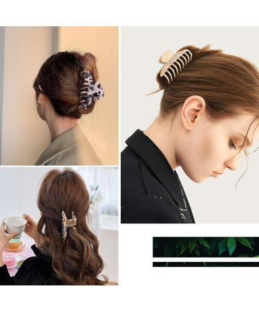 4 PCS 3.7 Inch Large Hair Claw Clips - Strong Hold, Non-slip Accessories for Women and Girls - Buy Online on GoSupps.com