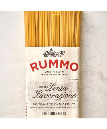 Rummo Italian Linguine No.13 - Perfectly Al Dente Pasta (16 oz) - Buy Online on GoSupps.com