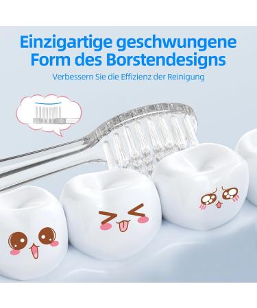 6-Pack Replacement Toothbrush Heads for SEAGO SG977/SGEK6/DT-K6 - Compatible with SEAGO Children's Electric Toothbrush (3+ Years) with Dust Cover - Buy Online on GoSupps.com