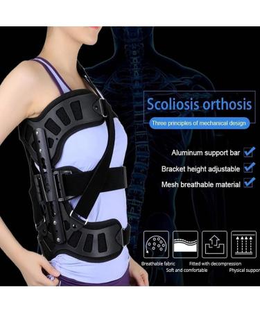 Back Correction Bracket | Thoracolumbar Brace for Scoliosis & Spine Pain Relief | Adjustable Lumbar Orthosis - Buy Online on GoSupps.com