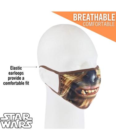 Concept One Star Wars Chewbacca CGI Adult Face Mask | Authentic Brown Costume Accessory for Fans - Buy Online on GoSupps.com