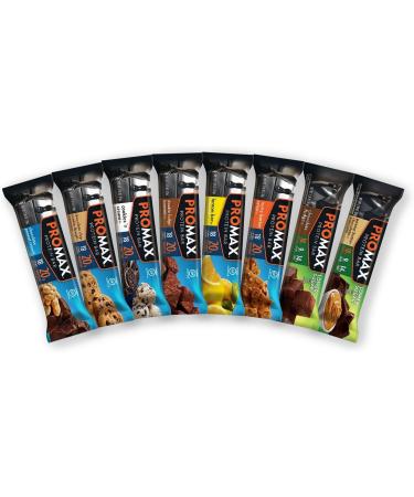 Promax Chocolate Chip Cookie Dough Protein Bars - Gluten Free, 12 Count - Buy Online on GoSupps.com
