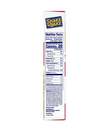 Shake 'N Bake Original Chicken Seasoned Coating Mix - 9 oz Box - Buy Online on GoSupps.com
