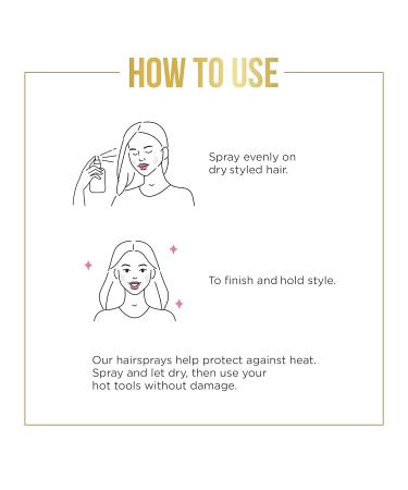 Pantene Non-Aerosol Hairspray Triple Pack - 8.5 fl oz for Lasting Volume, Hold, and Softness - Buy Online on GoSupps.com