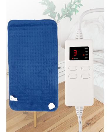 CHICIRIS Heating Pad - LED Display Electric Blanket for Fatigue Relief | Automatic Shut-Off Ideal for Bedrooms - Blue - Buy Online on GoSupps.com