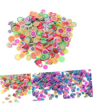 Housoutil 3 Packs Clay Slices Nail Art Slices Fruit Slices for Nail Art Nail Art Decoration Manicure - Buy Online on GoSupps.com