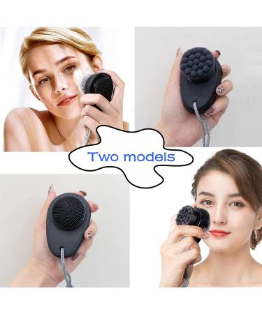 VWMYQ Silicone Face Scrubber Cleaner Brush - Exfoliating & Cleansing Massaging Tool for All Skin Types - Buy Online on GoSupps.com