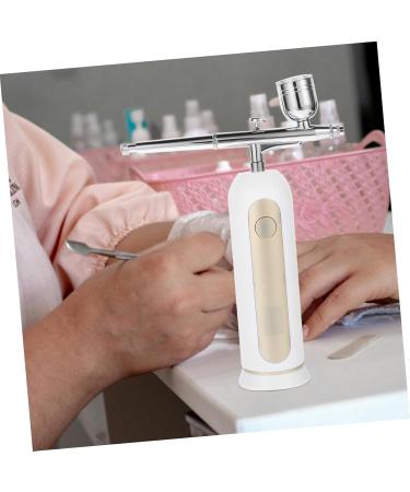 Didiseaon 1 Set Abs Airbrush Painting Supplies White Nail Kit Kit Makeup Kit Aluminum Alloy - Buy Online on GoSupps.com