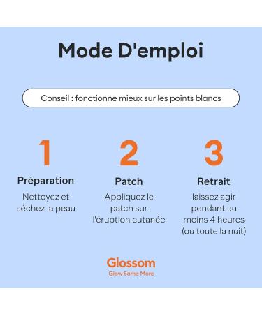 Glossom SuperHydro Patch Patch Bouton Anti-Imperfections Invisible Skincare Anti-Acn Correcteur Boutons et Acn R sultats Rapides Hydrocollo de l Acide Salicylique Pimple Patches x36 - Buy Online on GoSupps.com