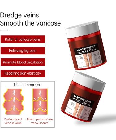 3-Pack Krampfade Cream for Legs | Varicose Veins Relief | All Skin Types | Arm & Feet Care - Buy Online on GoSupps.com