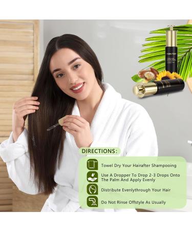 Moroccan Hair Oil 1.01 fl oz | Moisture Strength & Repair for All Hair Types | Best Black Hair Care - Buy Online on GoSupps.com
