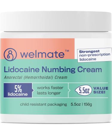 WELMATE Recovery Bundle: Sodium Chloride Tablets 300ct + 5% Lidocaine | Numbing Cream 5.5 Oz - Buy Online on GoSupps.com
