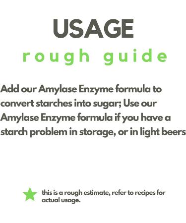 Amylase Enzyme (1lb)| Packed in Canada| 100% Food-Grade Enzyme Formula Non-GMO| Increase Fermentation Used for Homebrewing Process in Beer Making| by Elo s Premium - Buy Online on GoSupps.com