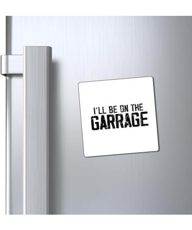 Humorous Repairers Tradesmen Dedication Sarcasm Statements Novelty Working Basement Repairmen Sarcastic Dad Puns Magnets 4" 4" - Buy Online on GoSupps.com