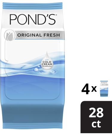 Buy Pond's Makeup Remover Wipes - Original Fresh 28 ct | International Shipping Available - Buy Online on GoSupps.com