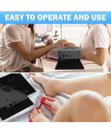 GGAIFbp 300W Nail Dryer for Regular Polish | Fast Drying Blower with Hot and Cool Air | Professional Nail Gel Polish Dryer Fan for Manicure Salon and Home Use - Buy Online on GoSupps.com