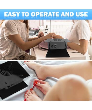 Professional Nail Dryer Fan - 110V 300W Hot & Cool Air Blower for Salons & Home Use | Fast Drying for Perfect Manicures - Buy Online on GoSupps.com