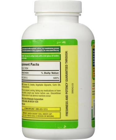 Kirkland Signature Extra Strength D3 50 mcg 600 Softgels (3 Pack) - Buy Online on GoSupps.com