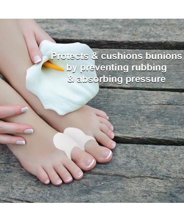 Abnaok 20Pairs Gel Bunion Protector Shield  Bunion Pads and Cushions  Bunion Guard for Big Toe  Relieve Foot Pain from Friction  Rubbing and Pressure - Buy Online on GoSupps.com