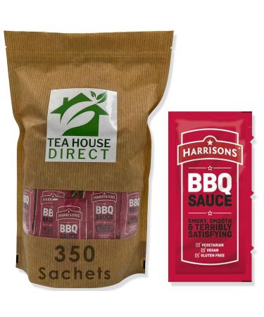 Harrisons BBQ Sauce Packets | Perfectly Portioned for Your Cookouts | 350 Sachets Barbecue Pack of 350 Sachets