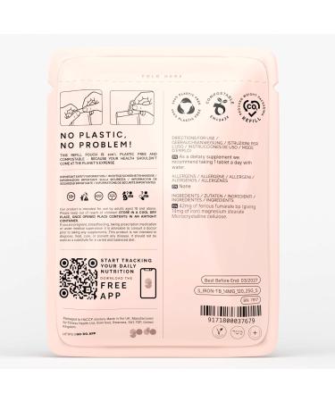 Fitness Health Iron Tablets High Strength 14MG - Vegan Iron Essential Supplements - Gentle Iron for Women & Men - Gluten Free & Non-GMO - Recyclable Packaging (120 Tablets) 120 Count (Pack of 1) - Buy Online on GoSupps.com