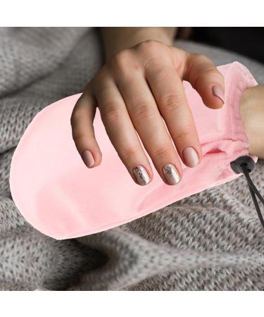 FOMIYES Mitaines de Cire de Paraffine Couvre-Mains en Cire Couvre-Mains en Cire de Paraffine Mitaines de Traitement Des Mains Paraffine Chauffe-Cire pour Femmes Rose - Buy Online on GoSupps.com