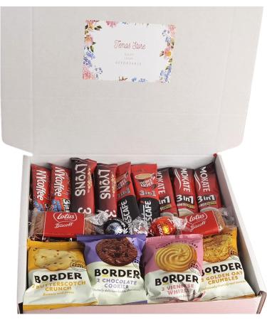 3 in 1 Instant Coffee Gift Box | Coffee Lovers Gifts Set Hamper | Fantastic Letterbox gifts for Coffee Lovers| 9 Instant Coffee Sachets | Biscuits | Lindt Chocolates | All Occasion | Birthday | Easter - Buy Online on GoSupps.com